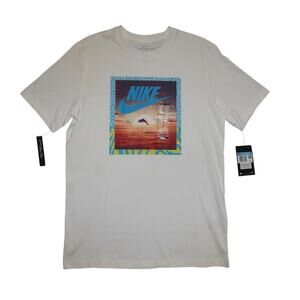 Nike Sunset Dolphin Graphic Tee – Size M (NWT)